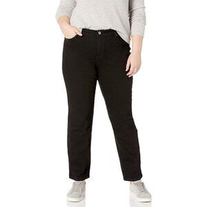 Women's Plus Size High Rise Jeans Stretch Fabric Five Pockets Stylish Fit